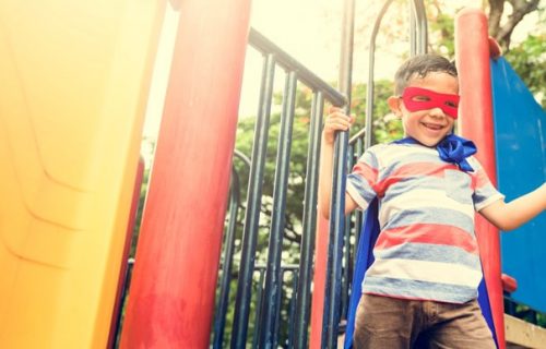 bambino superman travestimento